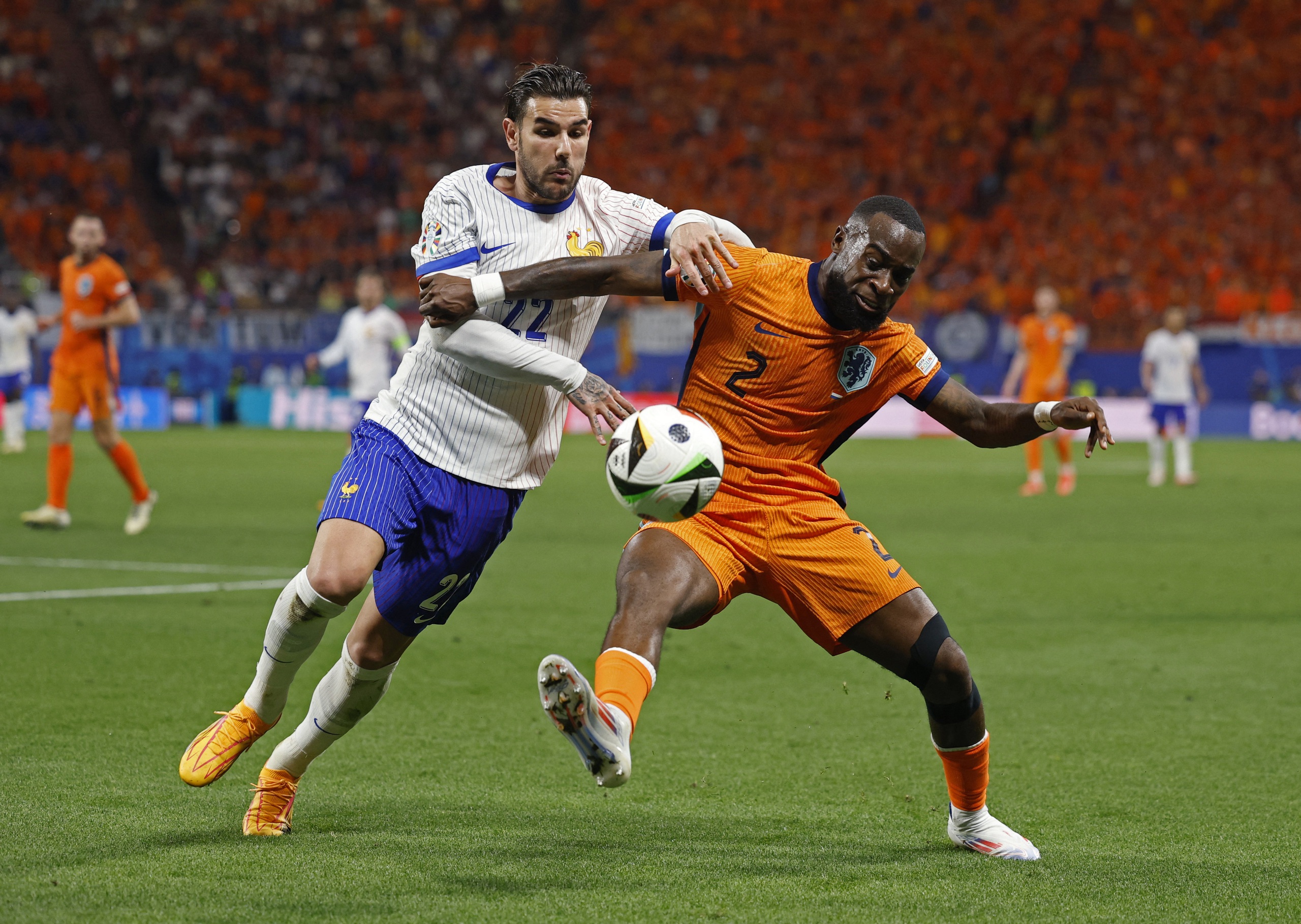 EURO 2024: Vắng Mbappe, Pháp và Hà Lan bất phân thắng bại- Ảnh 1.